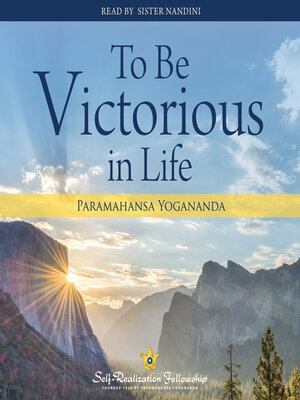 cover image of To Be Victorious in Life